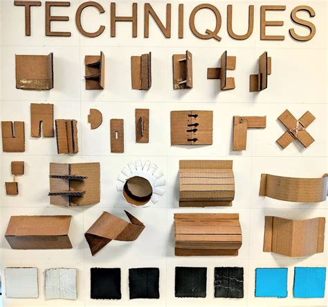 cardboard techniques.